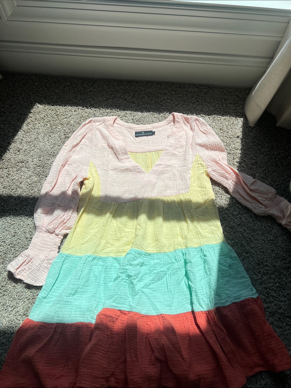 Pomander Place Tiered Dress Small